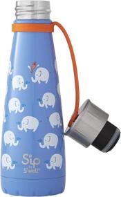 img 2 attached to 🚰 S'ip by S'well Stainless Steel Water Bottle - 10 Fl Oz - Bath Time - Double-Layered Vacuum-Insulated - Keeps Food and Drinks Cold and Hot - No Condensation - BPA Free