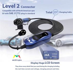 img 2 attached to 🔌 MUSTART Level 2 Portable EV Charger with NEMA 10-30P - Efficient EV Charging Station, 240 Volt, 25ft Cable, 26 Amp (Updated Version)