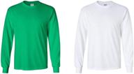 gildan g5400 100 cotton l sleeve men's clothing and t-shirts & tanks logo