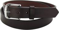 👔 classic black leather belt: premium men's accessory for style and durability логотип