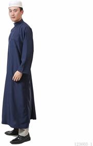 img 2 attached to Muslim Kaftan Islamic Clothing Clothes