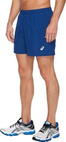 img 2 attached to 🏃 ASICS Performance Black Men's Woven Shorts - Top-quality Athletic Wear