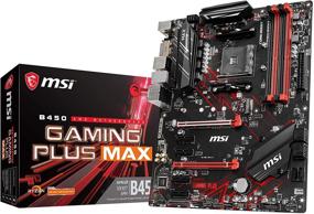 img 4 attached to MSI B450 GAMING PLUS Max ATX Motherboard: AMD Ryzen 2ND and 3rd Gen AM4 Support with M.2, USB 3.0, DDR4, DVI, HDMI, Crossfire
