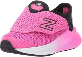 img 4 attached to New Balance Champagne Metallic Girls' Running Shoes for Athletic Performance