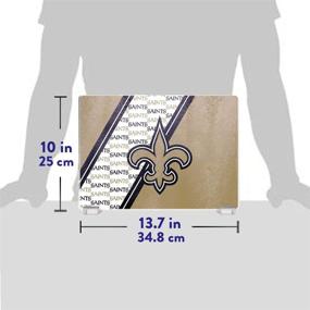 img 1 attached to Orleans Saints Tempered Cutting Display