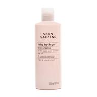 skin sapiens gentle baby bath wash & shampoo: natural oat, unscented, vegan skincare for sensitive skin logo