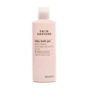 img 4 attached to SKIN SAPIENS Gentle Baby Bath Wash & Shampoo: Natural Oat, Unscented, Vegan Skincare for Sensitive Skin