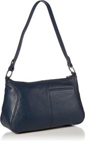 img 3 attached to Sak Iris Leather Small Indigo Women's Handbags & Wallets