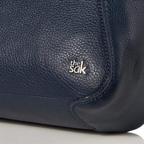 img 2 attached to Sak Iris Leather Small Indigo Women's Handbags & Wallets