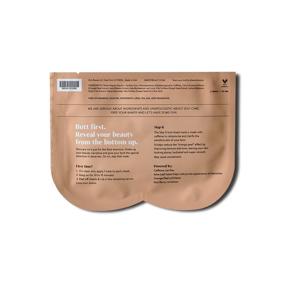 img 3 attached to 🍑 Bawdy Slap It - Caffeine Beauty Butt Mask: Retexturizing & Detoxifying - 2 Sheets for Each Cheek