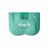 🍑 bawdy slap it - caffeine beauty butt mask: retexturizing & detoxifying - 2 sheets for each cheek logo