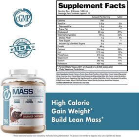 img 3 attached to Massone Gainer Protein Powder NutraOne
