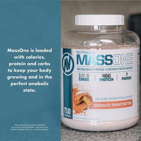 img 1 attached to Massone Gainer Protein Powder NutraOne