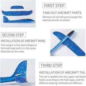 img 1 attached to High-Flying Fun: Americas Toys Airplane Activity Throwing Novelty & Gag Toys