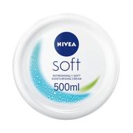 nivea soft moisturising cream hands logo