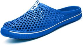 img 1 attached to 👣 PHILDA Men's Breathable Sandals: Reliable Outdoor Slippers for Ultimate Comfort and Style
