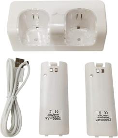 img 2 attached to 🔌 Lyyes Wii Charger: Ultimate Controller Charging Solution with Batteries for Wii Remote