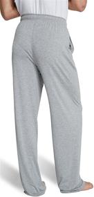 img 2 attached to 💤 Extra Bamboo Sleep Medium Men's Loungewear for Comfortable Sleeping