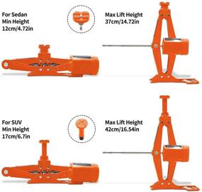 img 2 attached to Electric Car Jack 3 Ton 12V Lifting Range 4