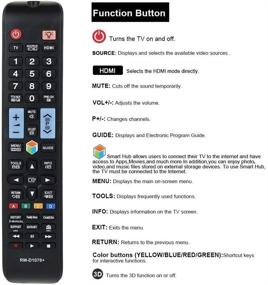 img 4 attached to 📺 Enhanced Samsung LCD LED HDTV Smart TV Universal Remote Control