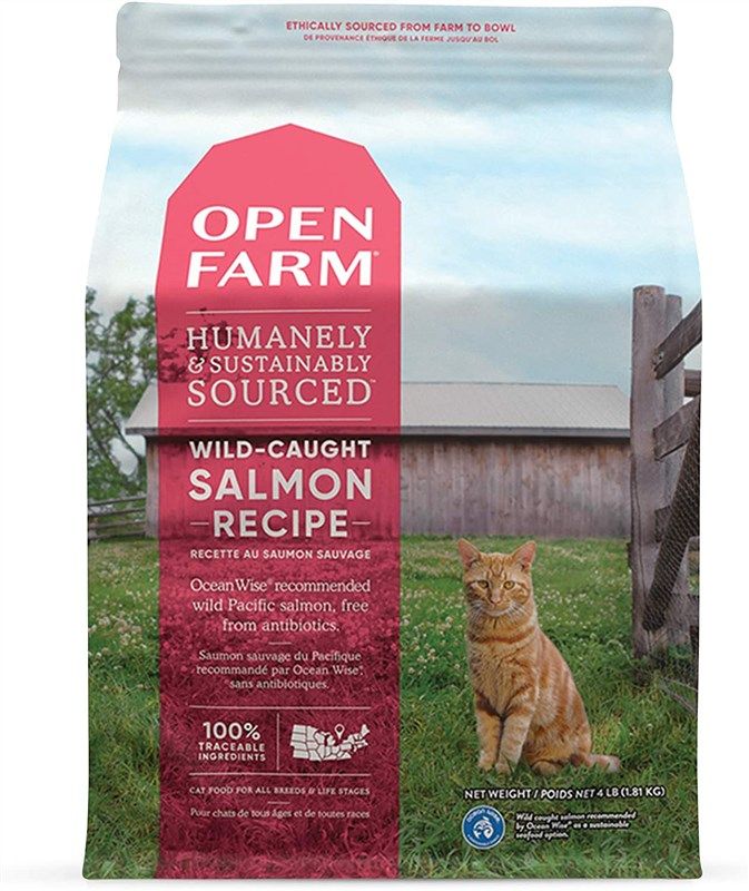 open farm grain free salmon 로고