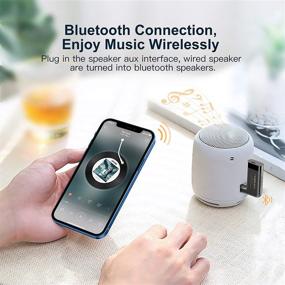 img 2 attached to 🎧 Kuulaa Bluetooth 5.0 Аудио музыкальный приемник - Беспроводной адаптер 3.5 мм AUX для автомобиля и дома - Обновление 2021