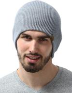 ❄️ winter beanie knit hats: cozy, stylish & warm caps for men & women in cold weather logo