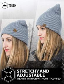 img 1 attached to ❄️ Winter Beanie Knit Hats: Cozy, Stylish & Warm Caps for Men & Women in Cold Weather