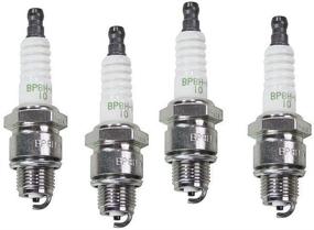img 1 attached to NGK 4838 Set of 4 BP8H-N-10 Spark Plugs
