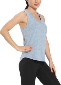 img 3 attached to Aeuui Women's Workout Tops - Cute Gym Clothes for Running and Yoga - Shirts