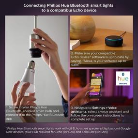 img 1 attached to Philips Hue Bluetooth Compatible Assistant Industrial Electrical in Lighting Components