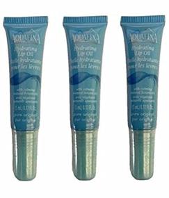 img 1 attached to 💧 Aquafina Pure Original Hydrating Lip Oil - Three Tubes: 5 ml/0.17 oz Each for Nourished Lips