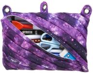zipit colorz 3-ring binder pencil pouch for boys and girls logo