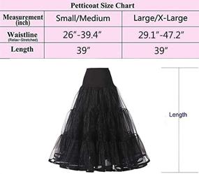 img 2 attached to 👗 Ultimate Plus Size Women's Ankle Length Petticoats: Perfect Wedding Crinoline Underskirt for Prom & Evening Gowns