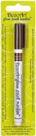 decoart glass paint marker brown logo