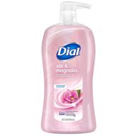🚿 dial silk & magnolia body wash - enriched with silk protein - 32 fl. oz. logo