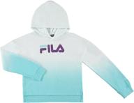 👚 fila heritage fleece sweatshirt: trendy girls' clothing for active fashionistas logo