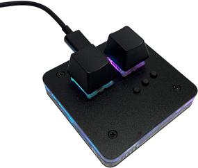 img 4 attached to 🎮 Enhance Your Gaming Experience with our RGB Keypad for OSU/Rhythm Games - Speed Silver Switches, Programmable, RGB, Hot Swappable - Wired USB-C Keypad