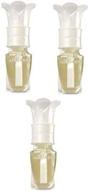 💡 bath and body works 3 pack pearl nightlight wallflowers fragrance plug: illuminate and freshen your space! logo