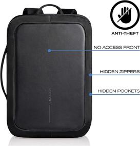 img 3 attached to Design Anti Theft Laptop Backpack Briefcase Backpacks