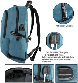 img 3 attached to 🎒 Charging-Resistant Business Backpack Computer