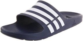 img 4 attached to Adidas Duramo Slide Sandal Dkblue: Men's Athletic Shoes for Style and Comfort