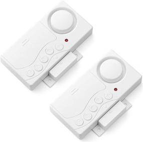 img 4 attached to 🔔 WSDCAM 2 Pack Freezer Door Alarm: Wireless Fridge Alarm with Adjustable Delay, 4-In-1 Door Sensor Chime, Loud 108dB Refrigerator Alarm