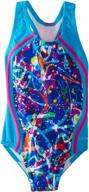 speedo graphic graffiti splice swimsuit logo