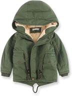 toddler windbreaker outerwear outfits armygreenthick boys' clothing - jackets & coats logo