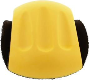 img 3 attached to 🖐️ DCT Hand Sanding Mouse Block, 5in – Medium-Hard Nylon Foam Hook and Loop Sanding Pad for Abrasive Orbital Sander Disc