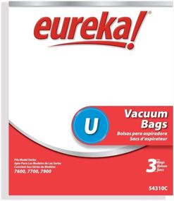 img 2 attached to 🧹 Genuine Eureka Style U Disposable Vacuum Bags 54310C - 3 pack