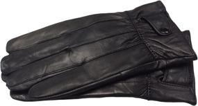 img 2 attached to 🧤 Превосходные оригинальные кожаные водительские перчатки: добавьте штрих изысканности в мужские аксессуары