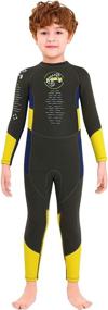img 3 attached to Happy Cherry Neoprene Swimsuit Protection Sports & Fitness for Water Sports