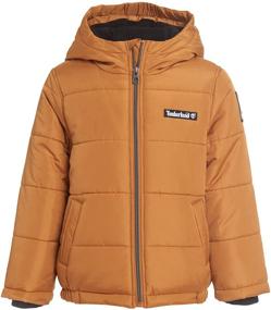 img 3 attached to 🧥 Детская одежда Timberland - теплая пуховая куртка Castlerock